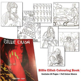 Billie Eilish Paper Product Colouring Books - Colouring Book