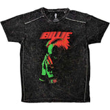 Billie Eilish Black T Shirt - Hands Face Snow Wash