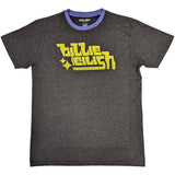 Billie Eilish T Shirt - Green Logo Ringer