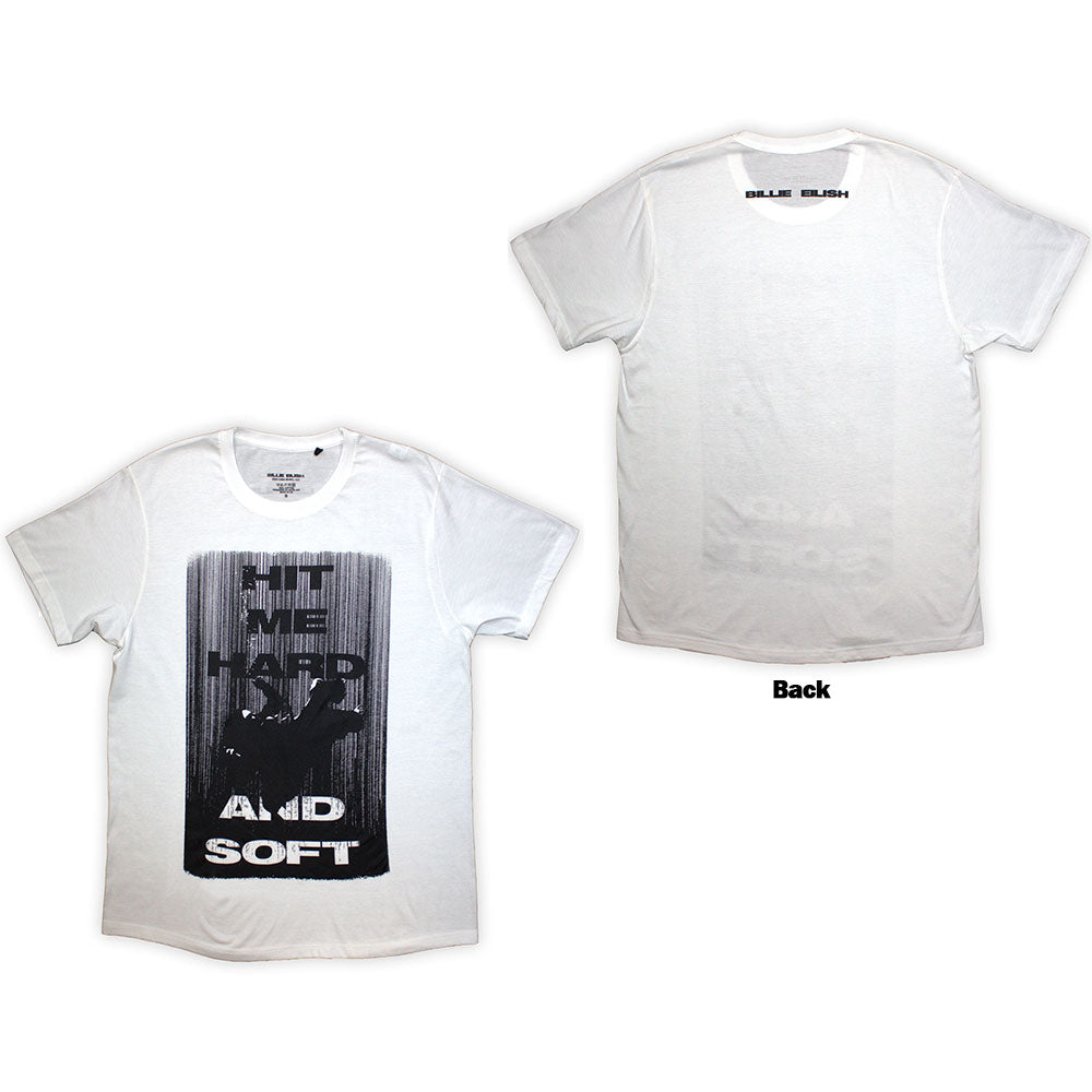 Billie Eilish T Shirt - Hit Me Hard And Soft Falling | Buy Now For 24.99
