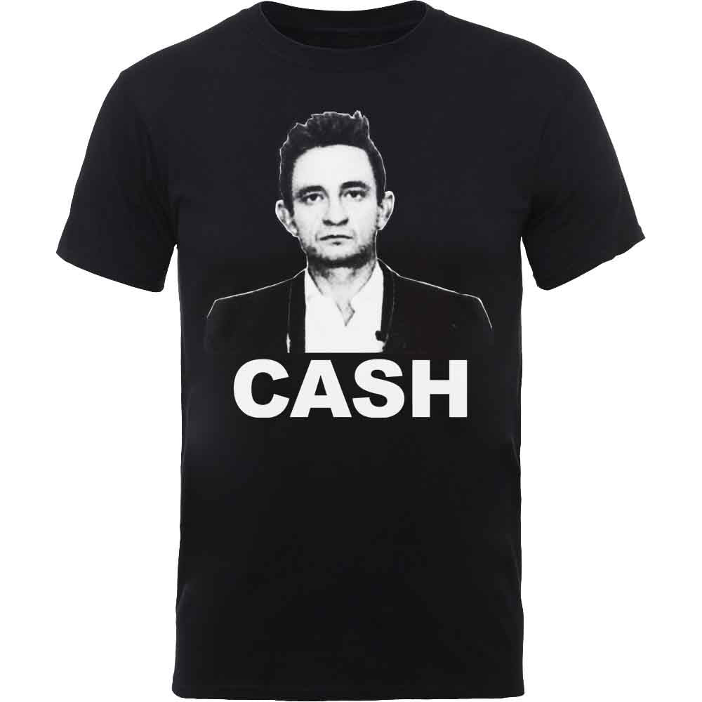 Johnny Cash T Shirt - Straight Stare