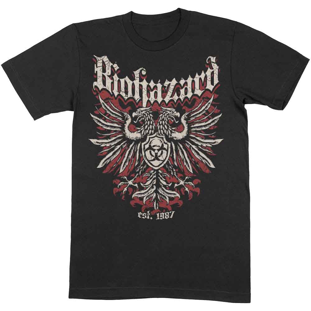 Biohazard T Shirt - Crest