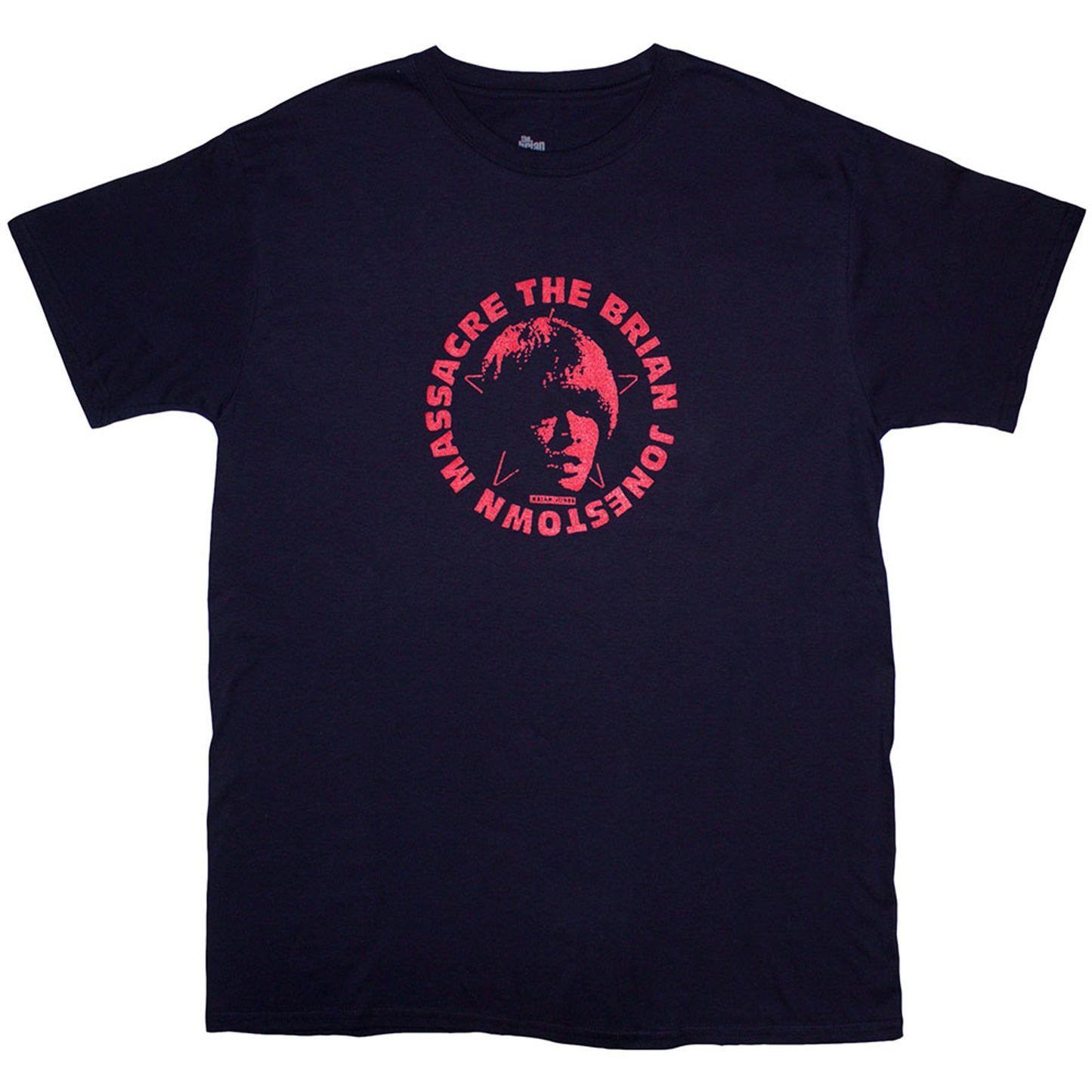 The Brian Jonestown Massacre Navy T Shirt - Logo