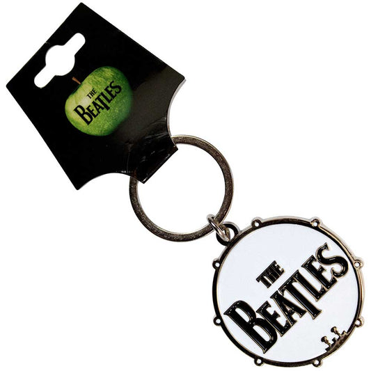 The Beatles Standard Keychains - Drum Logo