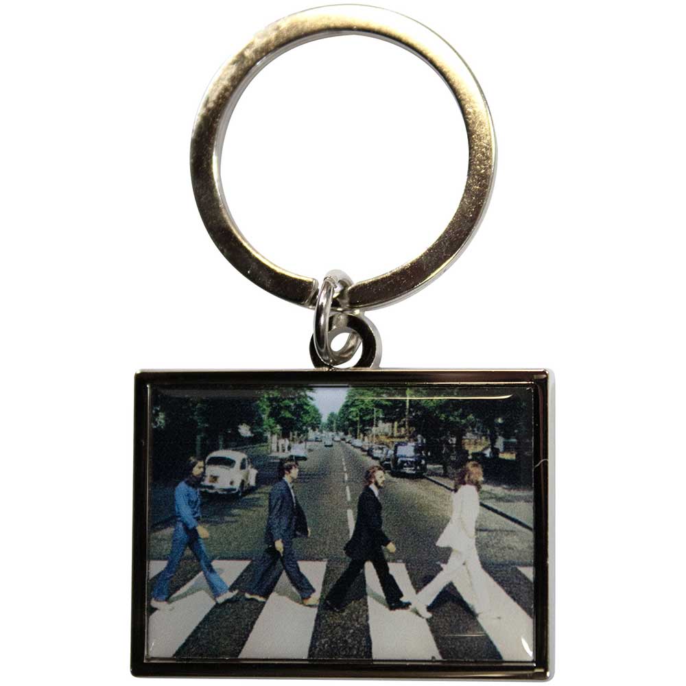 The Beatles Standard Keychains - Abbey Road Crossing Photo