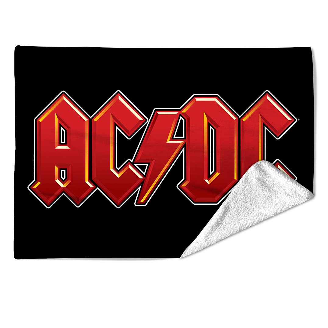 Rocksax AC/DC Blanket  -  Logo Black