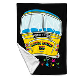 Rocksax The Beatles Blanket - Magical Mystery Tour Bus  | Buy Now From £39.99