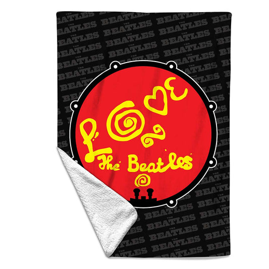 Rocksax The Beatles Blanket - Love  | Buy Now From £39.99