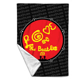 Rocksax The Beatles Blanket - Love  | Buy Now From £39.99