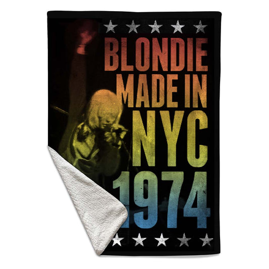 Rocksax Blondie Blanket - Made In NYC  | Buy Now From £39.99