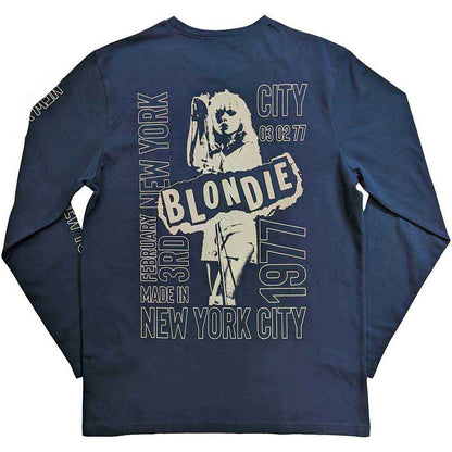 Blondie Long Sleeve T Shirt - NYC '77