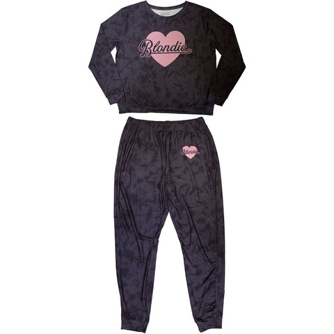 Blondie Purp Women's Pyjamas - Heart Of Glass