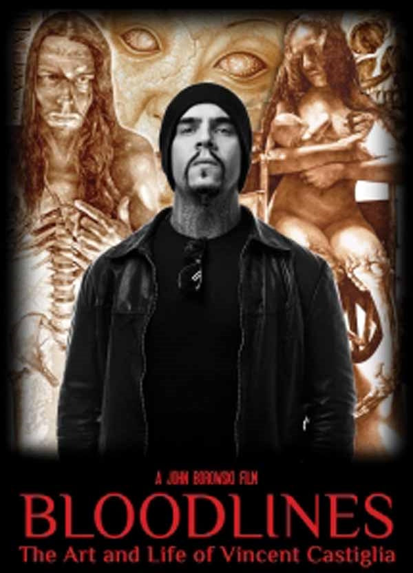 Feature Film DVD - Bloodlines: The Art And Life Of Vincent Castiglia | Buy Now For 19.99