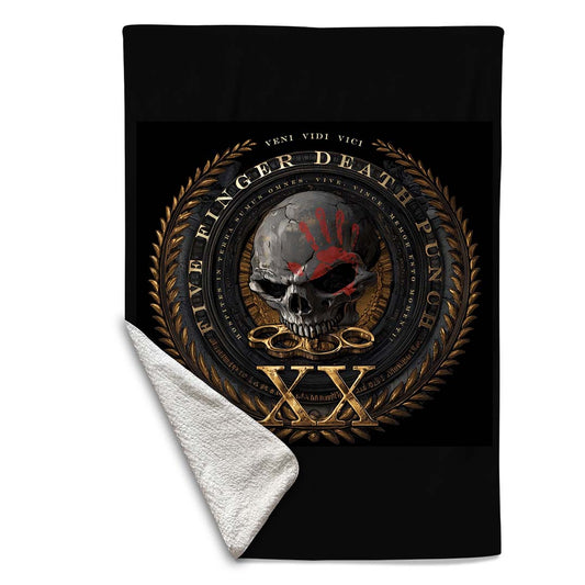 Rocksax Five Finger Death Punch Blanket - Vini  | Buy Now From £39.99