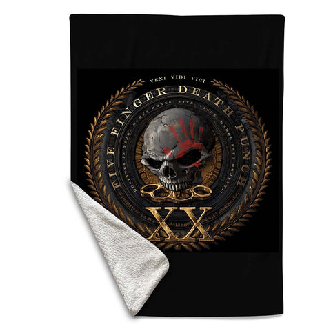 Rocksax Five Finger Death Punch Blanket - Vini