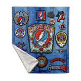 Rocksax Grateful Dead Blanket - Battle Vest  | Buy Now From £39.99