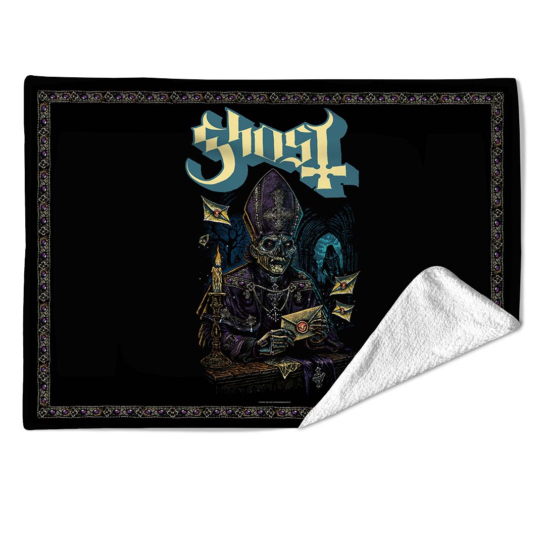 Rocksax Ghost Blanket  -  Missive Border