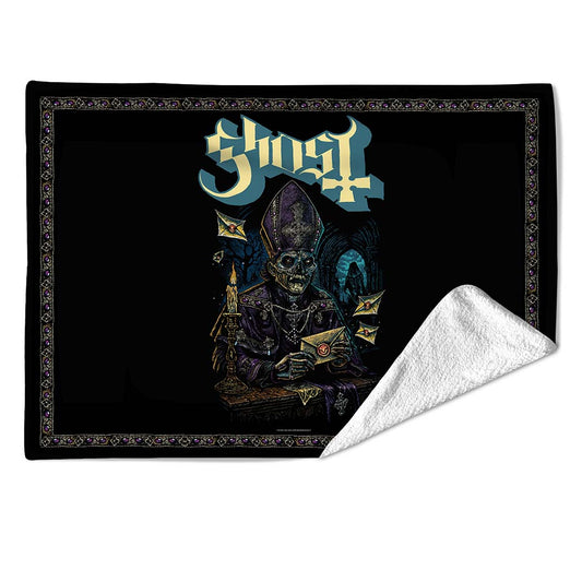 Rocksax Ghost Blanket  -  Missive Border