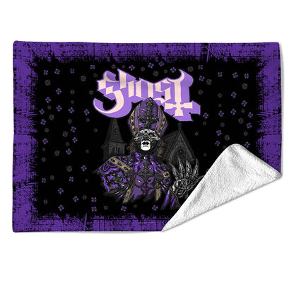 Rocksax Ghost Blanket  -  Tall Man Border