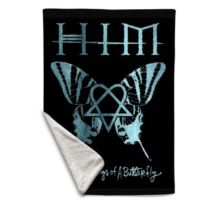 Rocksax HIM Blanket - Butterflies  | Buy Now From £39.99
