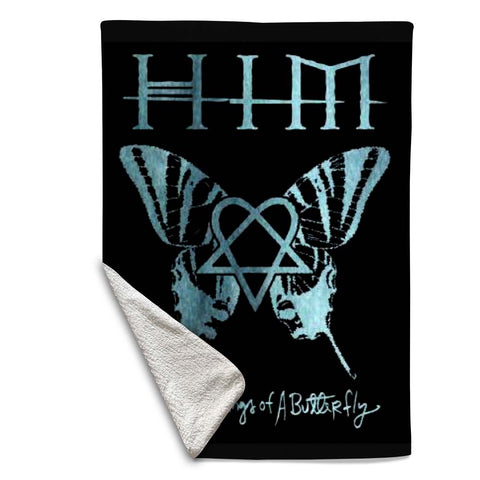 Rocksax HIM Blanket - Butterflies