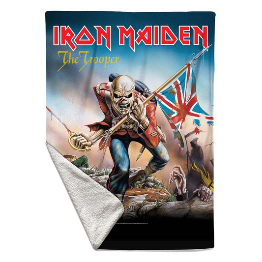 Rocksax Iron Maiden Blanket - Trooper