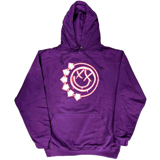 Blink-182 Pink Pullover Hoodie - Six Arrow Smile