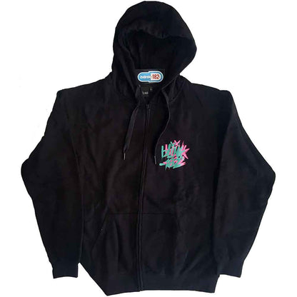 Blink-182 Zip Hoodie - Double Six Arrow Smile