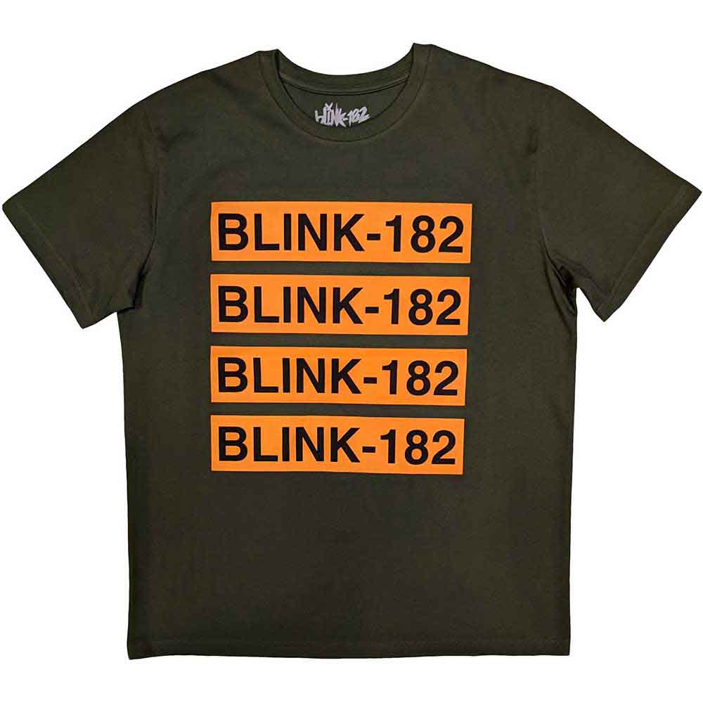 Blink-182 T Shirt - Logo Repeat