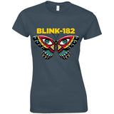 Blink-182 Woman's T Shirt - Butterfly