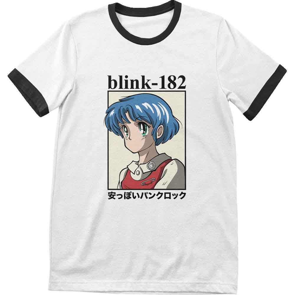 Blink-182 T Shirt - Anime Ringer