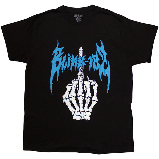 Blink-182 T Shirt - Middle Finger | Buy Now For 24.99