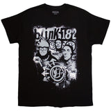 Blink-182 Black T Shirt - One More Time Spray Paint