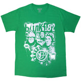 Blink-182 Green T Shirt - One More Time Spray Paint