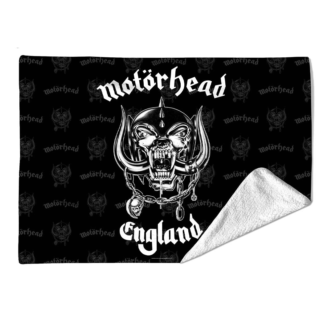 Rocksax Motorhead Sherpa Fleece Blanket - England