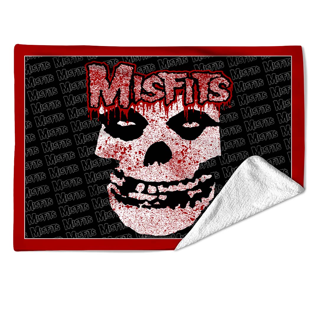 Rocksax Misfits Blanket  -  Blood Fiend