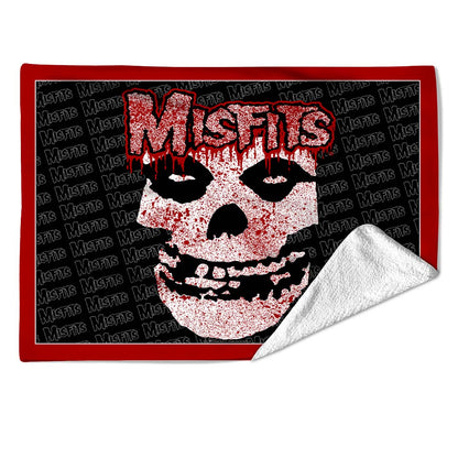 Rocksax Misfits Blanket  -  Blood Fiend