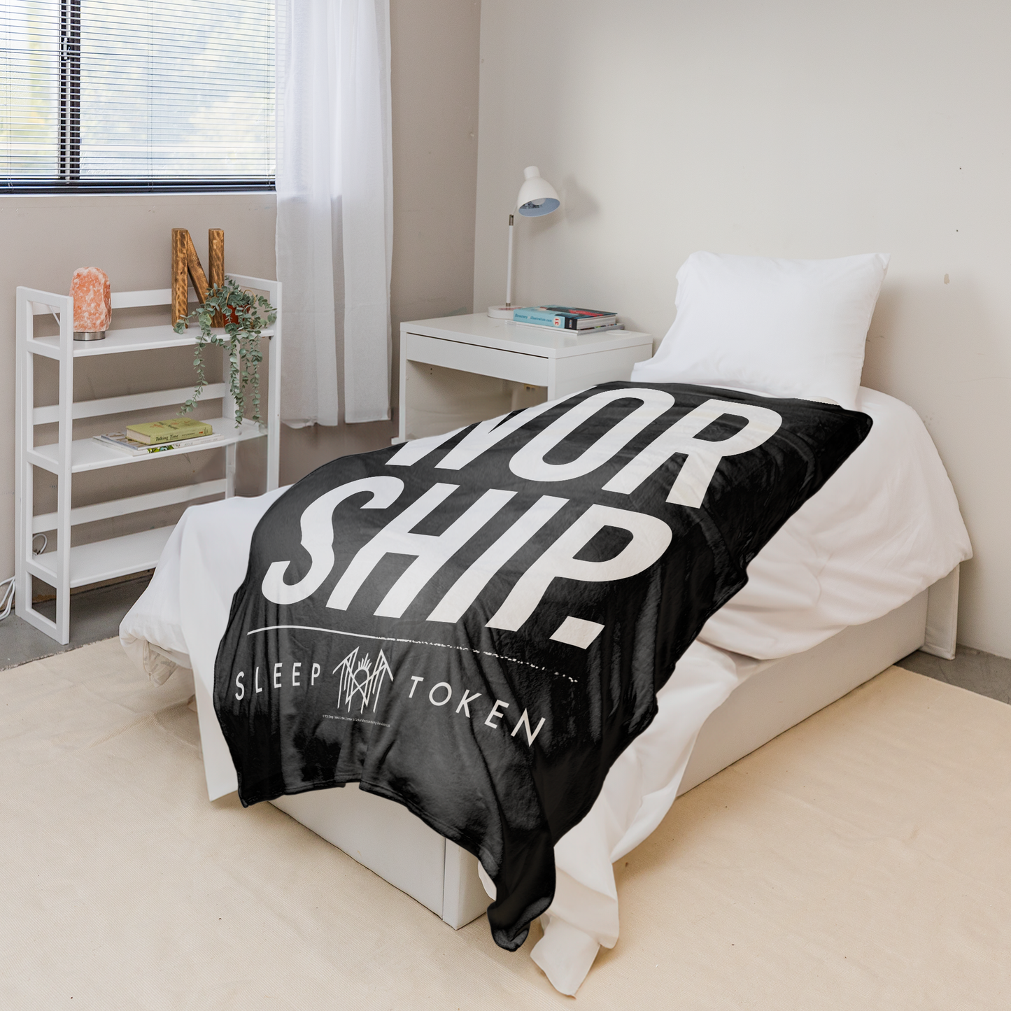 Rocksax Sleep Token  Blanket - Worship