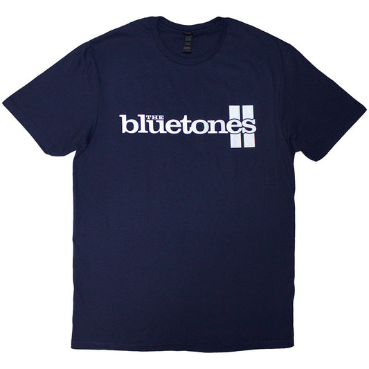 The Bluetones T Shirt - Stripe Logo | Buy Now For 24.99