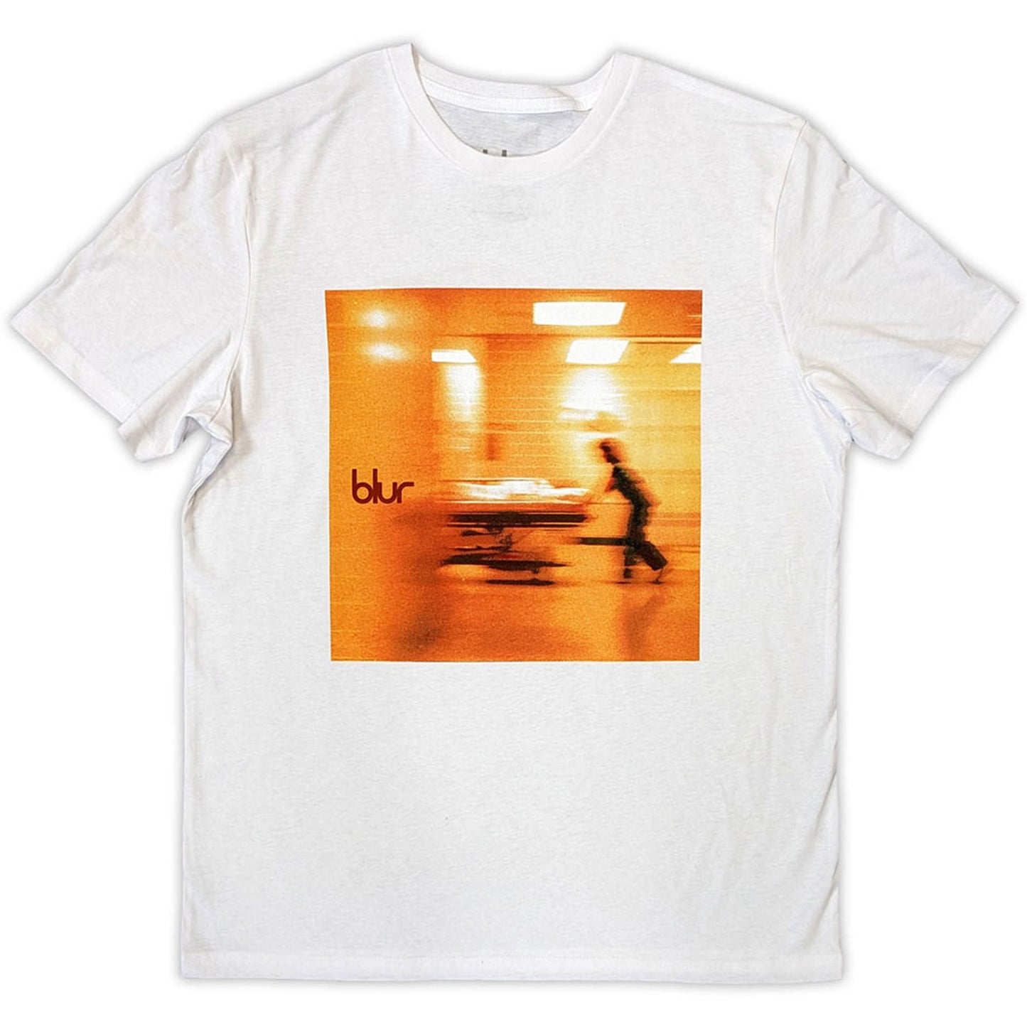Blur White T Shirt - Blur Album Cover