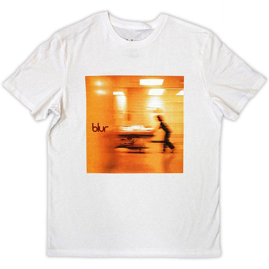 Blur White T Shirt - Blur Album Cover