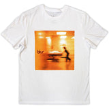 Blur White T Shirt - Blur Album Cover