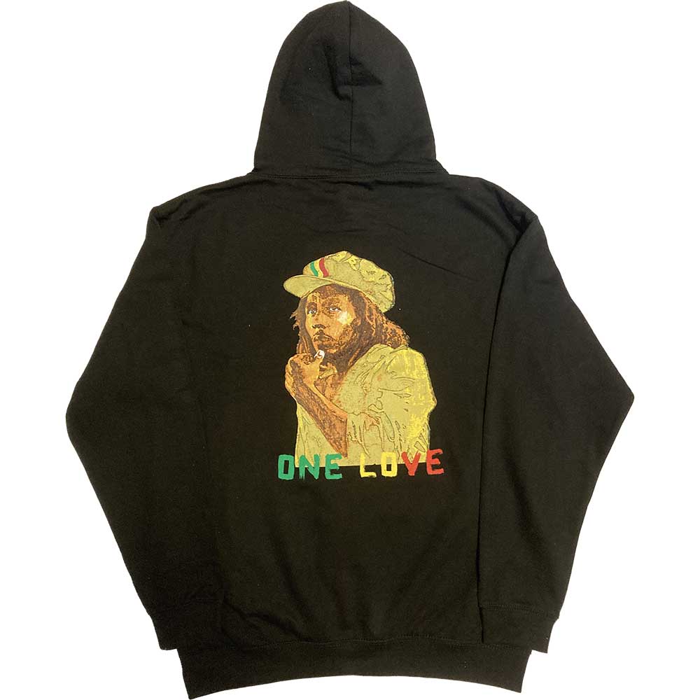 Bob Marley Hoodie - Wailers One Love Portrait