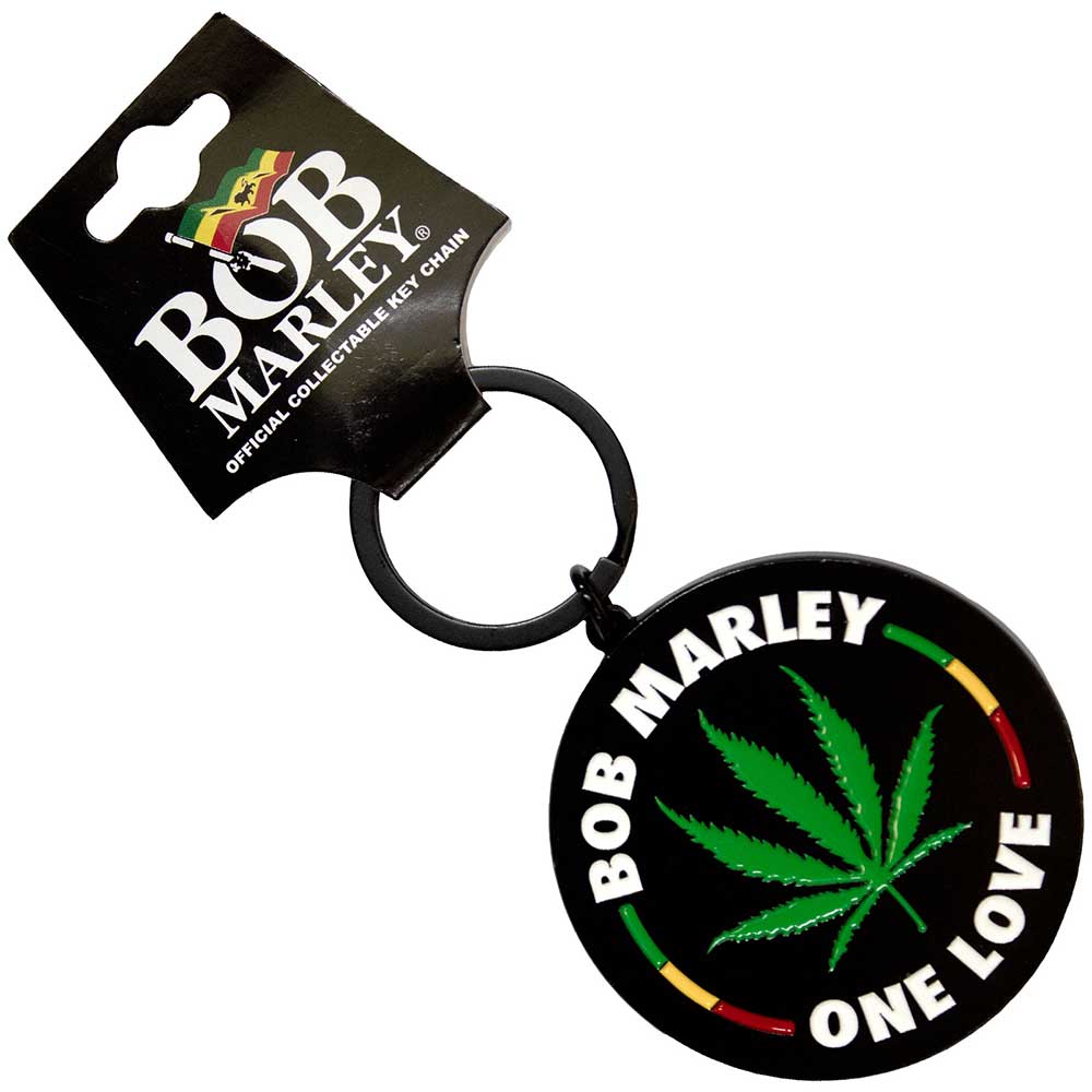 Bob Marley Standard Keychains - Leaf