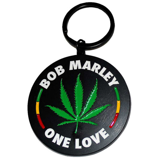 Bob Marley Standard Keychains - Leaf