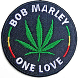 Bob Marley Patches - Iron On - Leaf