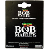 Bob Marley Pin Badge - Logo