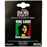 Bob Marley Pin Badge - One Love