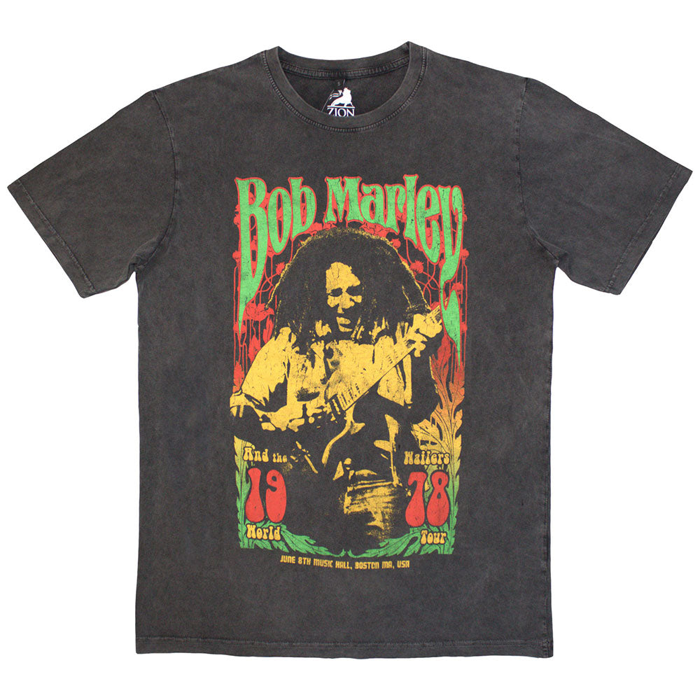 Bob Marley T Shirt - 1978 Stone Wash