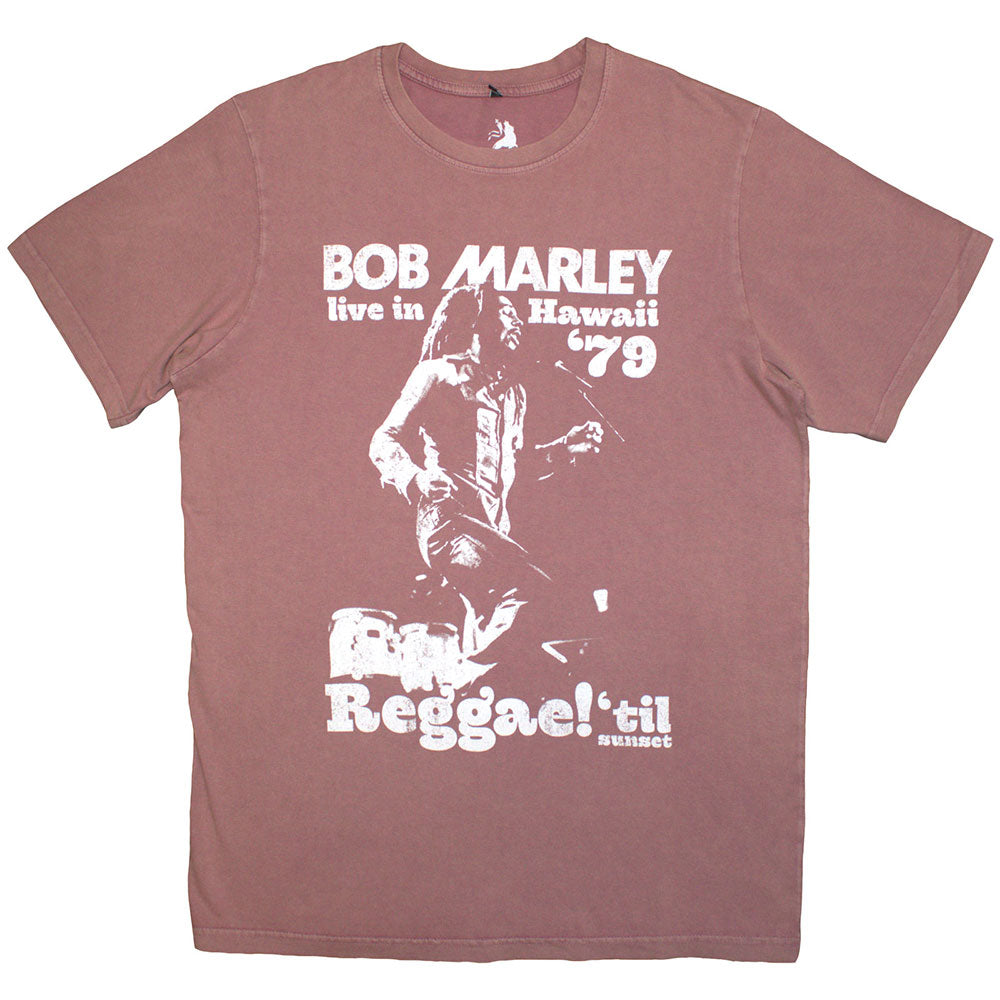 Bob Marley T Shirt - Hawaii Stone Wash